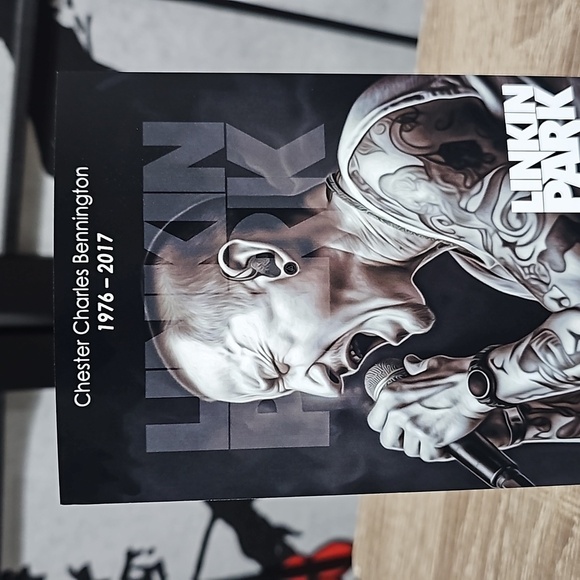 4x6 Linkin Park Chester Bennington Oil Painting Art Print Tribute - Picture 2 of 5